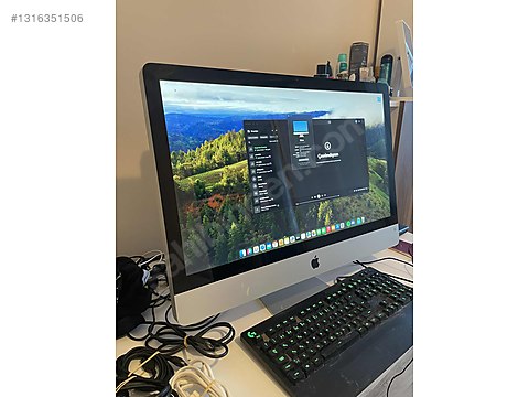 Apple / imac 2011 mid 27 inc 12GB RAM temiz sahibinden.comda