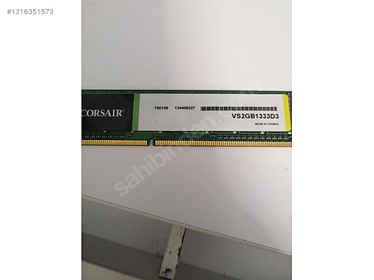 値下げ中！ Corsair 4 GB 1333MHZ XMS3 CMX4GX3M1A1333C9 DDR3 Ram Fiyatları