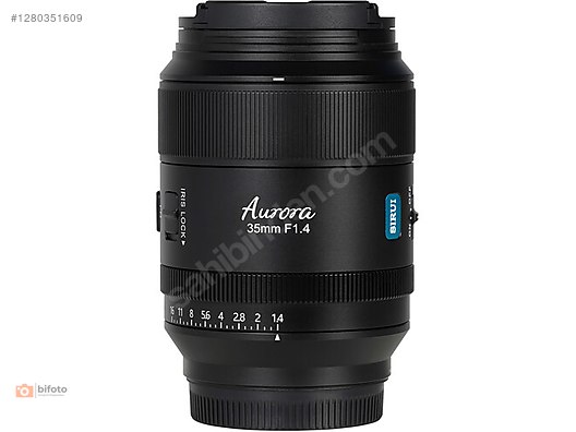 Lensler / Sirui Aurora 35mm f/1.4 Lens / Sony Uyumlu / HEDİYELİ