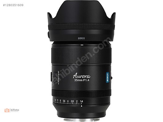 Lensler / Sirui Aurora 35mm f/1.4 Lens / Sony Uyumlu / HEDİYELİ