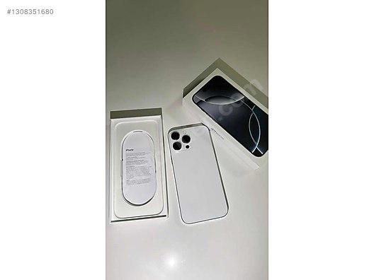 Apple / iPhone 16 Pro / Temiz IPhone 16 Pro 512GB Beyaz sahibinden