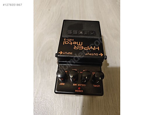 BOSS HYPER METAL HM-3 EFFECT PEDALI - Efekt Pedalı ve Diğer