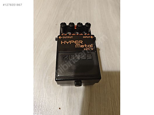 BOSS HYPER METAL HM-3 EFFECT PEDALI - Efekt Pedalı ve Diğer