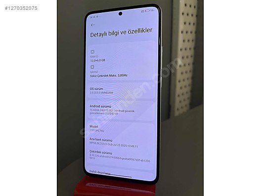 İkinci El ve Sıfır Alışveriş / Cep Telefonu & Aksesuar / Cep Telefonu / Xiaomi / Poco F5 Pro