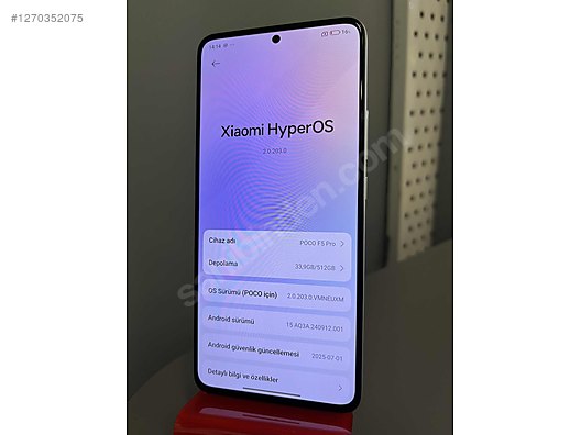İkinci El ve Sıfır Alışveriş / Cep Telefonu & Aksesuar / Cep Telefonu / Xiaomi / Poco F5 Pro