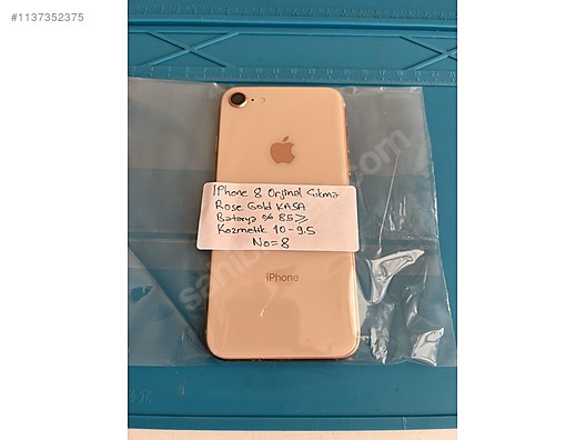 iPhone 8 Orjinal Kasa Rose Gold Renk Kozmetik 10-9.5 sahibinden