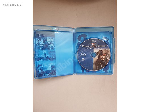 Karayip Korsanları Dünyanın Sonu Bluray Çiziksiz TR Dublaj,altya