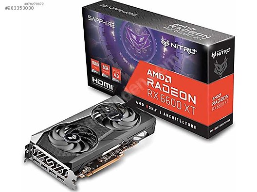 sapphire nitro radeon rx 6600 xt at sahibinden com 983353030 sapphire nitro radeon rx 6600 xt at sahibinden com 983353030