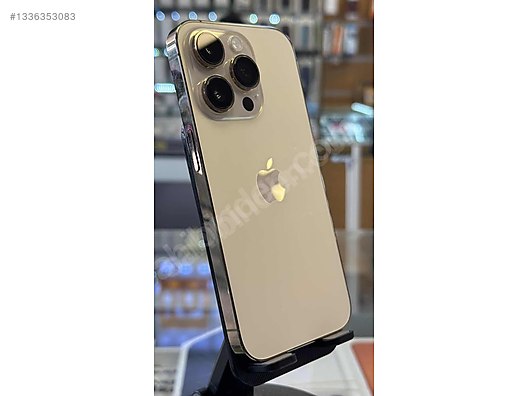 Apple / iPhone 14 Pro / İPHONE 14 PRO GOLD ORJİNAL ÇİZİKSİZ on