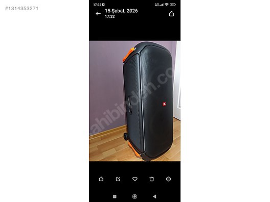 Jbl partybox 710 ( Sıfır gibi , çok az kullanıldı) on sahibinden