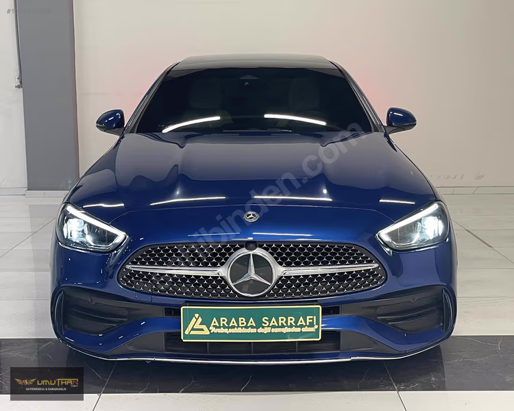 Mercedes-Benz C Serisi C 200 AMG 4MATIC 2022 Mavi — Araba Sarrafı