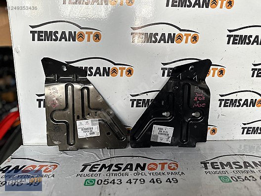 パーツ 77toxic PEUGEOT 407 508 ŞASE SAĞ ÖN YAN KAPAĞI ORJİNAL - 7213QE TEMSAN