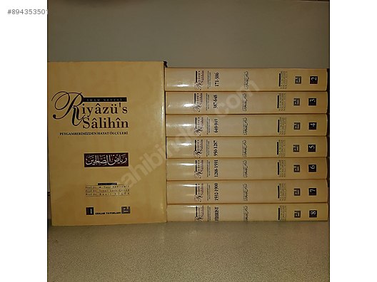 Riyazus Salihin Buyuk Boy Ikinci El Din Kitaplari Sahibinden Com Da 894353501