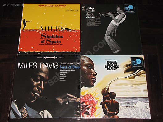 4 Adet MILES DAVIS Plak Lot (Ambalajında) on sahibinden.com