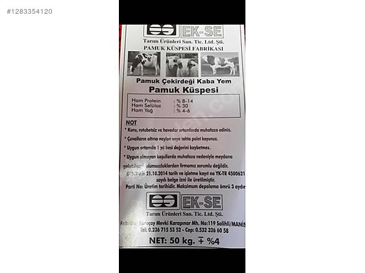 Hayvanlar Alemi / Yem & Mama / Küçükbaş & Büyükbaş / Yem