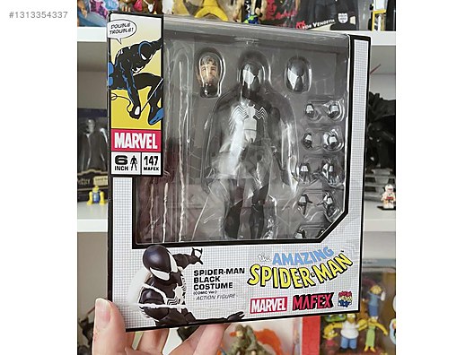 MAFEX No.147 Spider-Man (Black Costume Comic Ver.) sahibinden