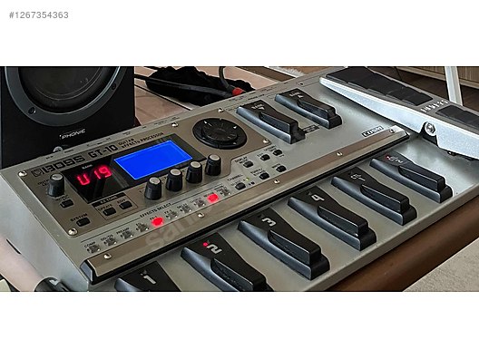 Tertemiz boss gt-10 - Prosesör ve Diğer Enstrüman Yan Ekipmanları