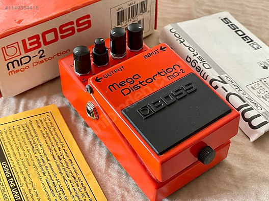 Boss MD-2 Mega Distortion Compact Pedal - Efekt Pedalı ve Diğer