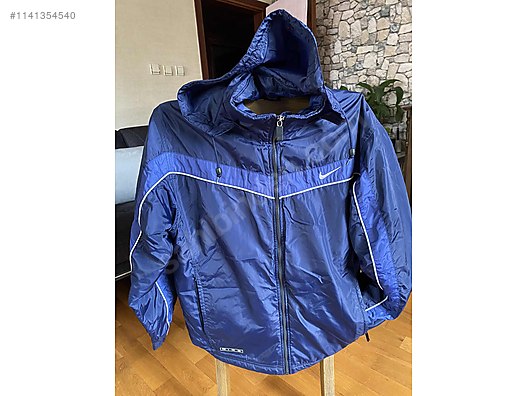 Nike dark best sale blue windbreaker