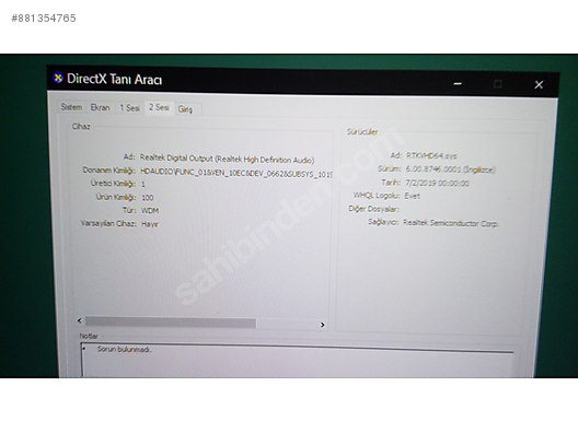 Ikinci El Satilik Bilgisayar Ekrani Monitor Letgo