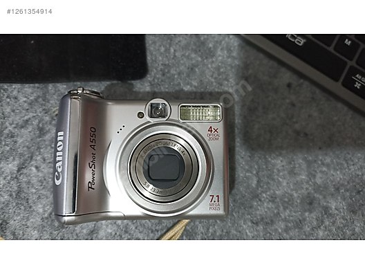 Compact / Canon / PowerShot A550 / Sıfıra yakın, temiz Canon PS