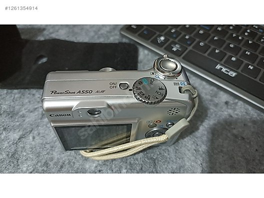 Compact / Canon / PowerShot A550 / Sıfıra yakın, temiz Canon PS