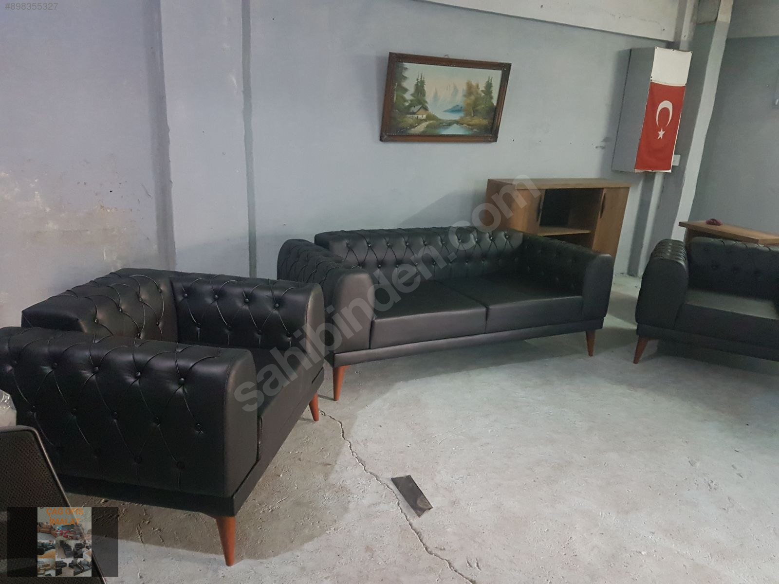 ÇAĞ OFİS İMALATCHESTER KOLTUK TAKIMI(1.kalite üründür4