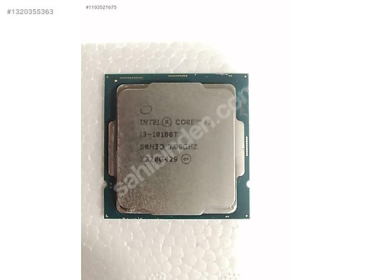 İNTEL İ3-10100T LGA1200 6 MB CACHE 4,3 GHZ YARI FİYATINDAN UCUZA