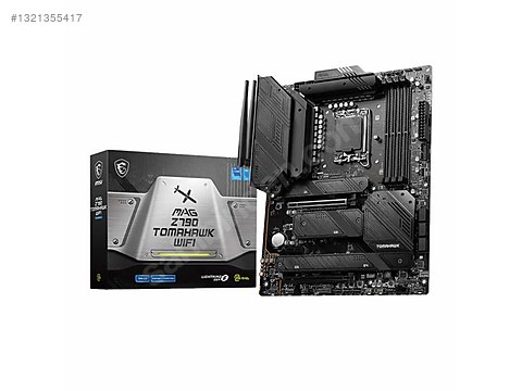 i7 13700k işlemci + Msi Z790 Tomahawk Wifi anakart kutulu