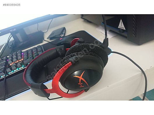 Hyperx Cloud Ii 7 1 Surround Kirmizi Gaming Kulaklik At Sahibinden Com 880355435
