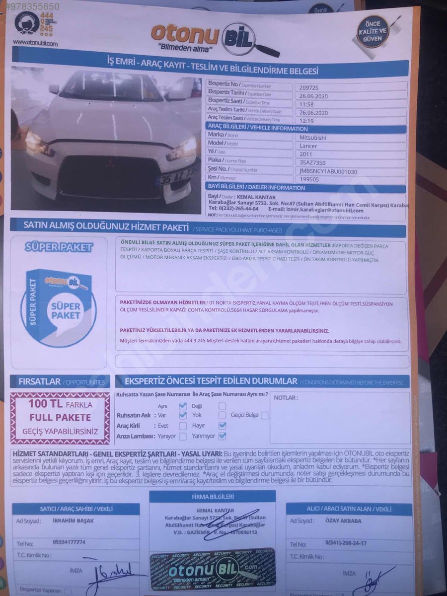 Mitsubishi / Lancer / 1.6 / Invite / Memurdan satılık köpek balıgı