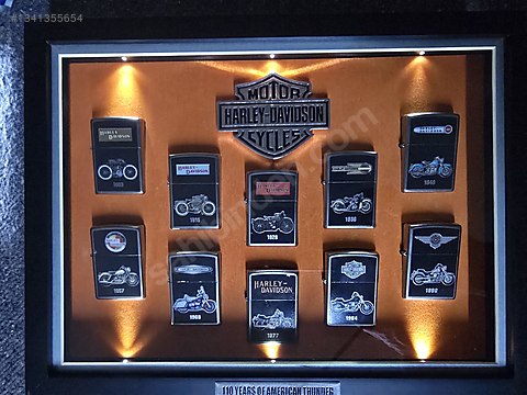 Harley Davidson 110th Anniversery yıl limitli 10'lu set on