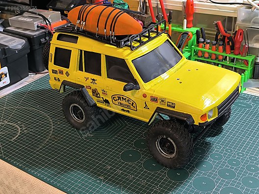 Axial SCX-10 300mm wb Alüminyum Modlu 2 Adet Hard Body - Axial