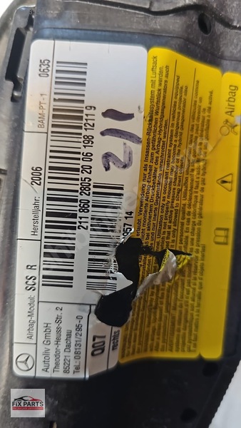 Mercedes E Airbag (Hava Yastığı)