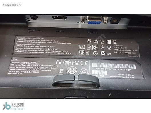 DELL S2240LC HDMI LI FULL HD LED MONİTÖR on sahibinden.com