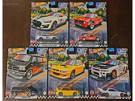 Hot Wheels LBWK Nissan Skyline 2台セット Hot Wheels Boulevard Set 2023 66-70 Nissan Skyline LBWK on