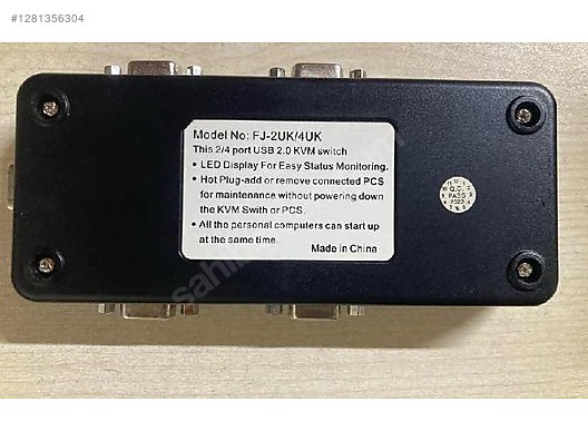 İkinci El ve Sıfır Alışveriş / Bilgisayar / Çevre Birimleri / KVM Dönüştürücü