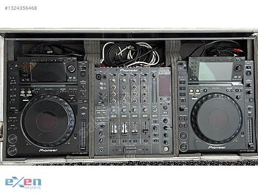 Pioneer Profesyonel DJ Seti: 2x CDJ-2000 + 1x DJM-800 on