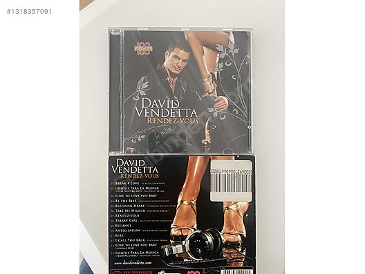 DAVID VENDETTA - Müzik CD leri Alışverişte İlk Adres sahibinden