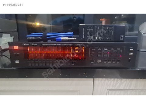 ADC Sound Shaper SS-525X kumanda ve mocrofon mevcuttur on
