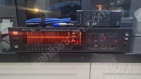 ADC Sound Shaper SS-525X kumanda ve mocrofon mevcuttur