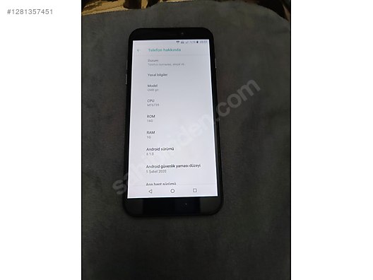 İkinci El ve Sıfır Alışveriş / Cep Telefonu & Aksesuar / Cep Telefonu / General Mobile / GM 8 Go