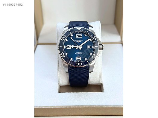 Longines hydroconquest 41mm uyumlu silikon kay s f r lan ve