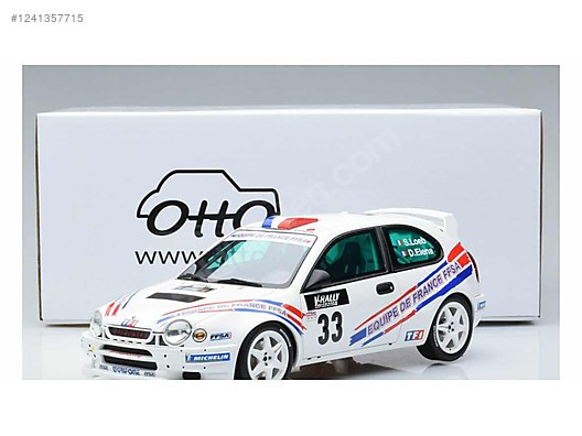Amazon | 世界限定OTTO 1/18 Toyota ミニカー COROLLA WRC WHITE