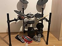 Elektro Bateri NUX DM-3 Siyah Davul Set