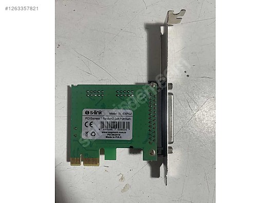 S-link SL-EXPS2 PCI Express 1 Paralel + 2 Seri Port Kartı - Alışveriş :: Sıfır, İkinci El Ürünlerle sahibinden.com'da