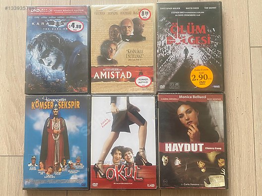 Ambalajında DVD FİLMLER (42 Adet) - Toplu Kitap ve Dergi Satışları