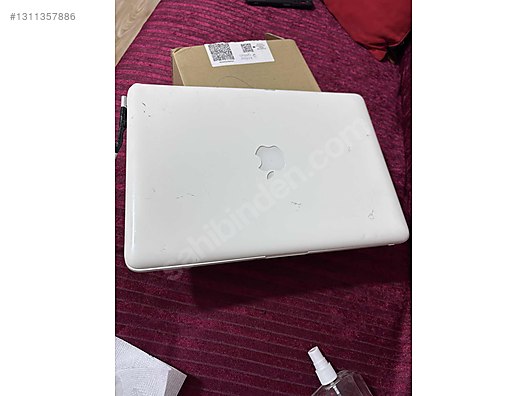 ジャンク品　MacBook A1342 ホワイト 13インチ Apple Macbook / Macbook a1342 sifir ayarinda takas olur sahibinden