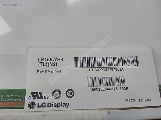 Lp156wh4 Tl A1 Notebook Lcd Ekran 15 6 Led Parlak Sifir Notebook Ekranlari Sahibinden Com Da 869358135