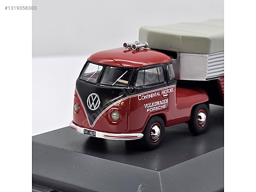 【Schuco】限定1500台 Volkswagen T1 『PORSCHE』 Schuco Diecast Model 1:64 Volkswagen Araba - 1319358303